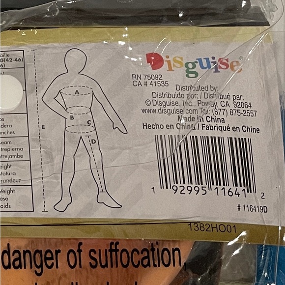 The Legend of Zelda Link Breath of the Wild Disguise Adult Costume Size XL - NWT - Picture 4 of 4